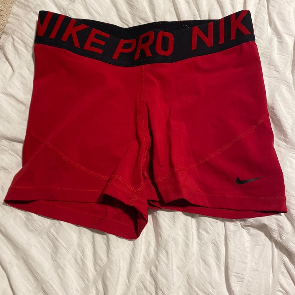Red Athletics Shorts